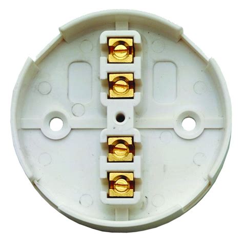 4 terminal junction box b&|small junction box with terminals.